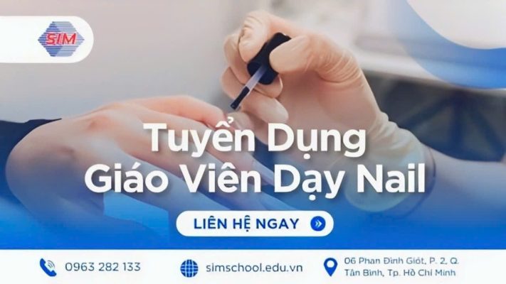 tuyển dụng giảng viên thỉnh giảng nghề nail