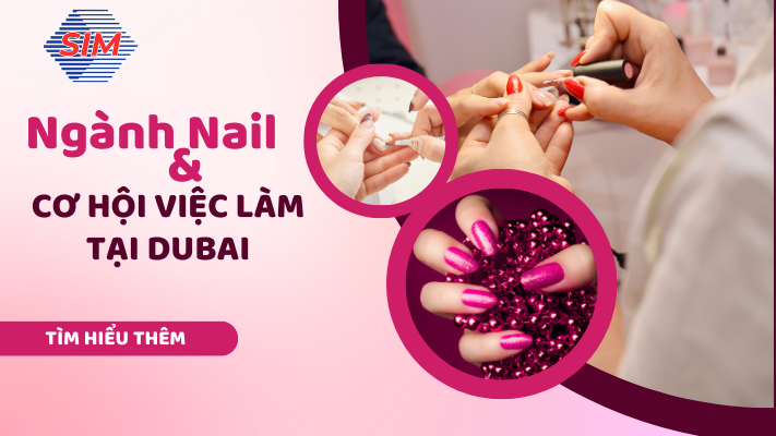 nghề nail làm việc tại dubai