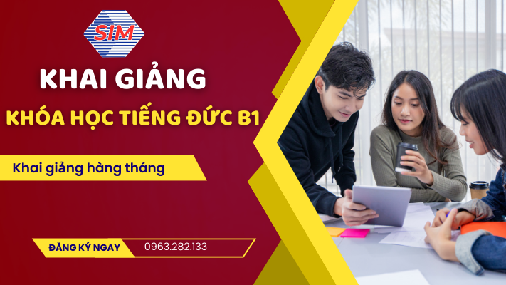khóa học tiếng đức b1