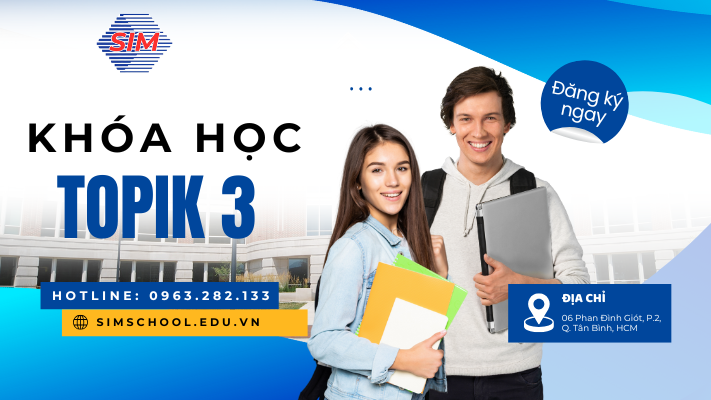 khóa học tiếng Hàn Topik 3